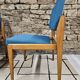 Pair of vintage Scandinavian armchair chairs 1970