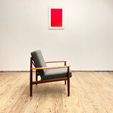 Mid Century Modern Teak armchair or easy chair by Grete Jalk for France & Son, Danish Design, 1950er