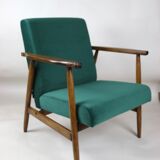 Vintage green easy chair, 1970s