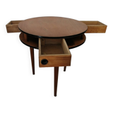 Worker / pedestal table / tripod side table 50s/60s