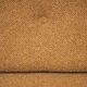 Bauhaus style tubular sleeping sofa in yellow ocre wool