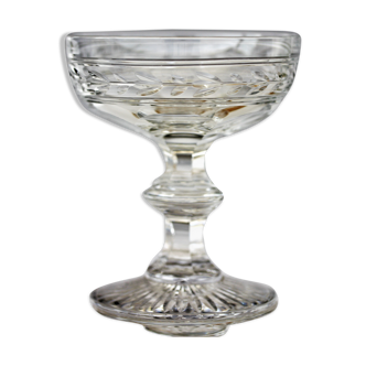 Baccarat jonzac model crystal champagne cup