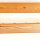 Set of 1 coat hook and 1 wall shelf in Pine from the 1970s.