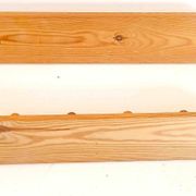 Lot de 1 patère et 1 étagère murale en Pin Années 70