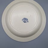 hollow serving dish François 1st dragon salamander iron earth Salins