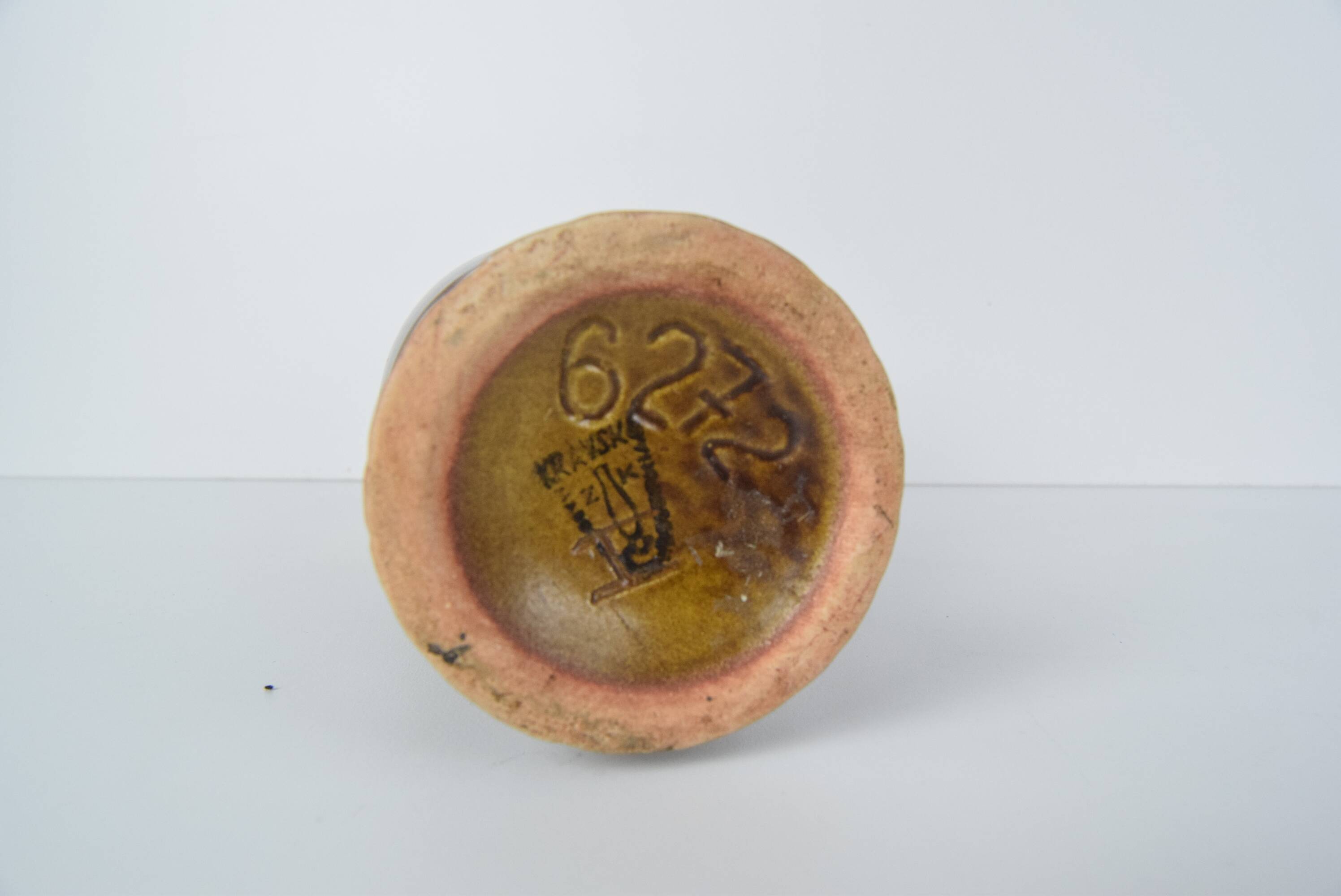 Ceramic Vase by Kravsko Keramik/Type 6272, 1960's.