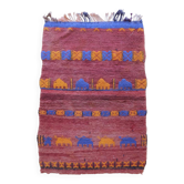 Tapis Berbère Rouge Brique - 153 x 107 cm