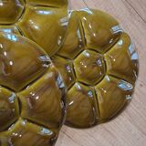 Gien earthenware oyster plates