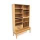 Scandinavian oak bookcase, Marian Grabinski, Möbel-Ikea, Sweden, 1960