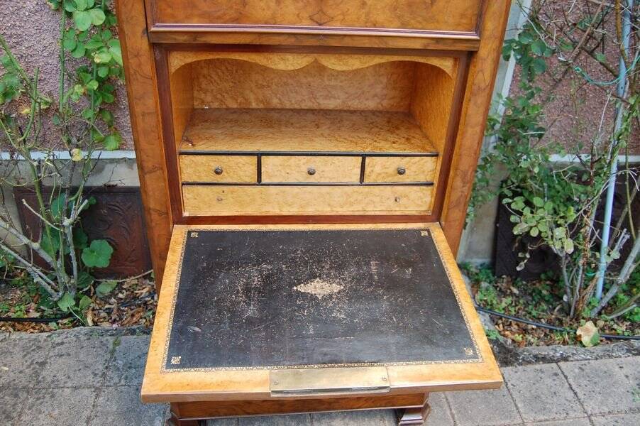 Louis Philippe period walnut secretary from the 19th century