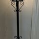lampadaire en fer forgé 1950