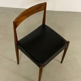 4x chaises à repas en palissandre de Morgens Kold années 1950
