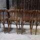 Série de 4 chaises bistrot