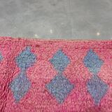 Multicolored berbere wool carpet 170x267cm