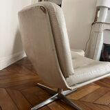 Fauteuils pivotants blancs