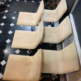 Set 6 chairs by Giovanni Offredi for Saporiti Italia 1970