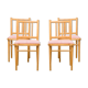 Ensemble de 4 chaises à manger de Ton, années 1970