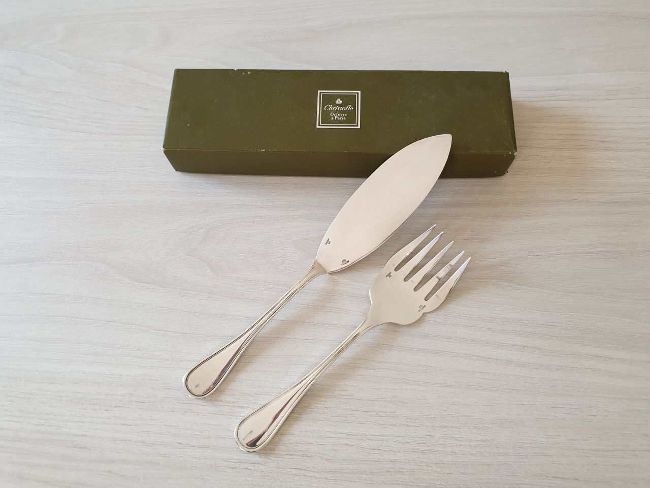 Christofle fish service cutlery