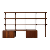 Rosewood Wall System by Poul Cadovius For Cado, 1960s.