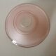 small pink lampshade in pink granite glass from the 50s