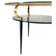 Mid Century Modern Glass Table in the style of Fontana Arte, Italy 1950s