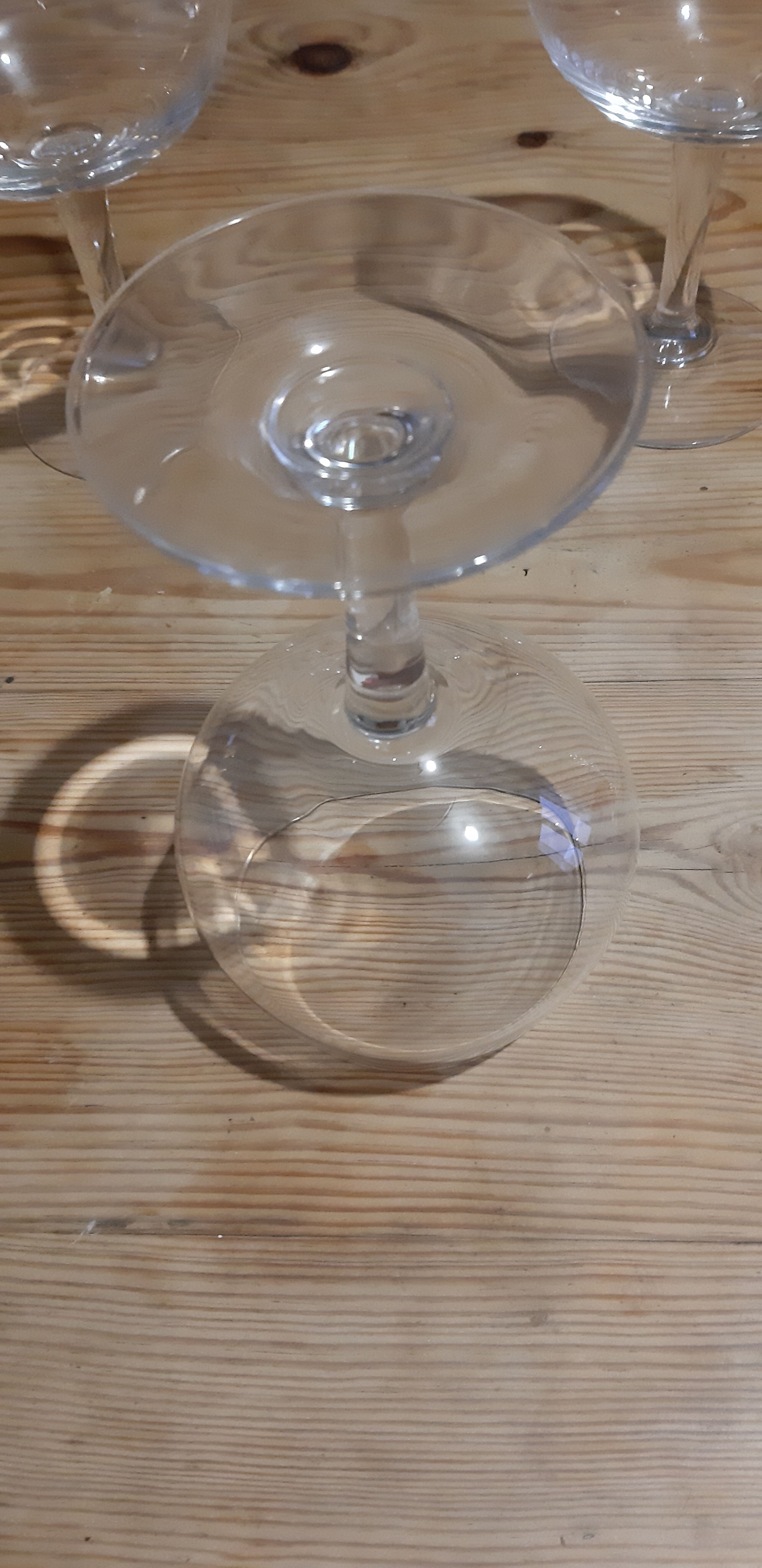 4 crystal balloon glasses