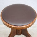 Vintage stool, Reiner piano stool, height adjustable stool, tripod stool, decoration