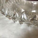 Crystal salad bowl