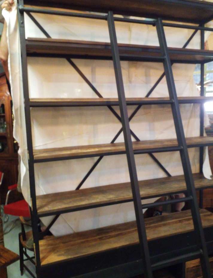 Industrial bookcase