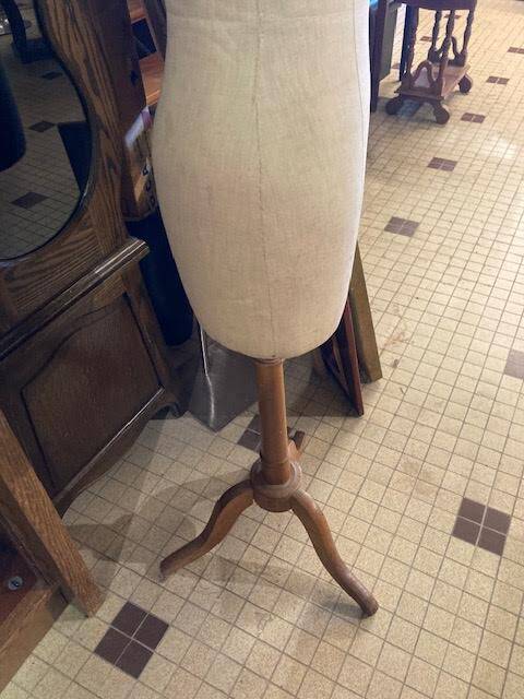 Old female mannequin