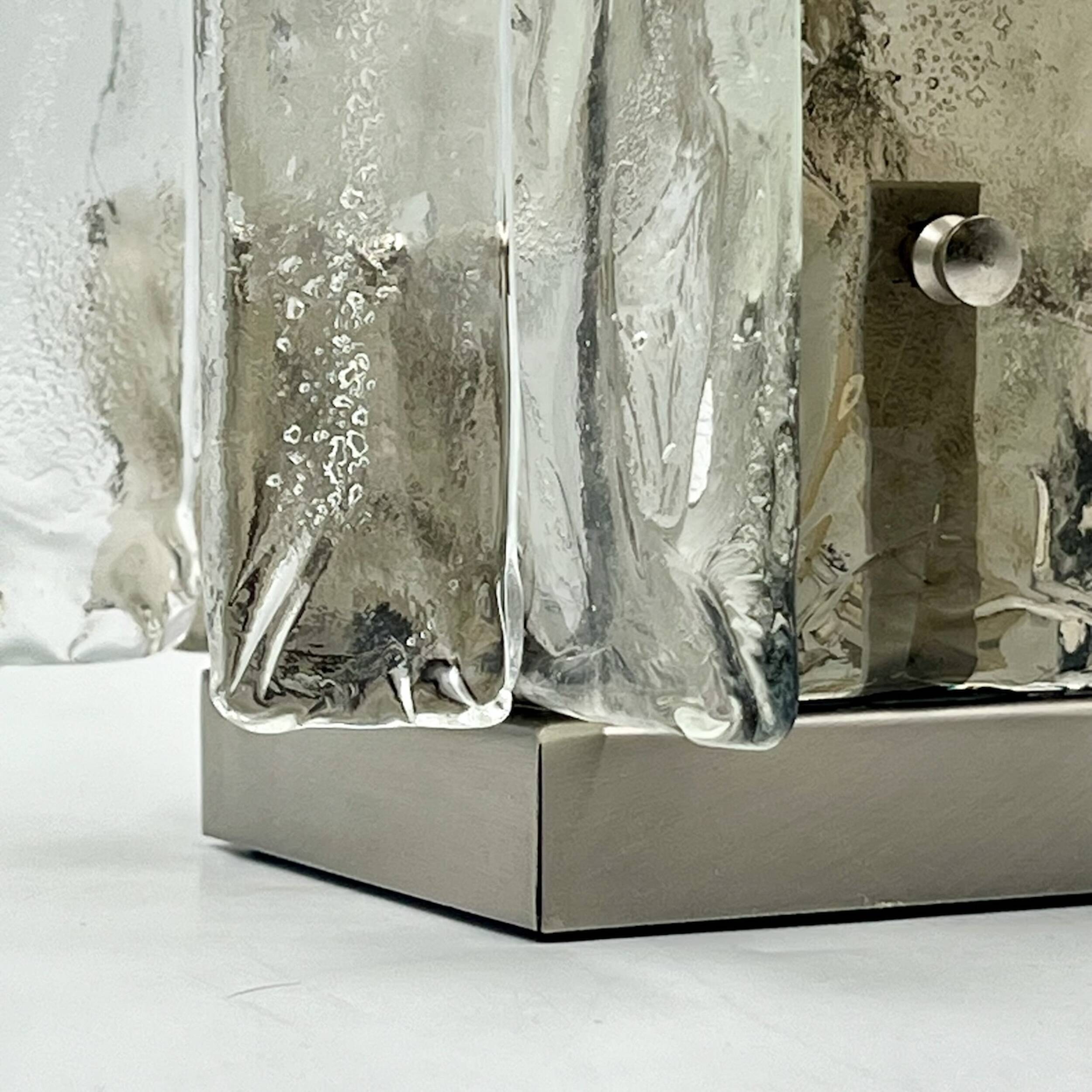 Vintage Murano Table Lamp by Carlo Nason for Mazzega, 1970s