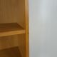 Tall LP bookcase with shelves from Sweden
