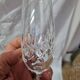 8 Bohemian crystal champagne flutes