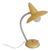 Lampe jaune vintage