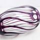 Bohemian crystal vase Johannes Oertel & co Haida