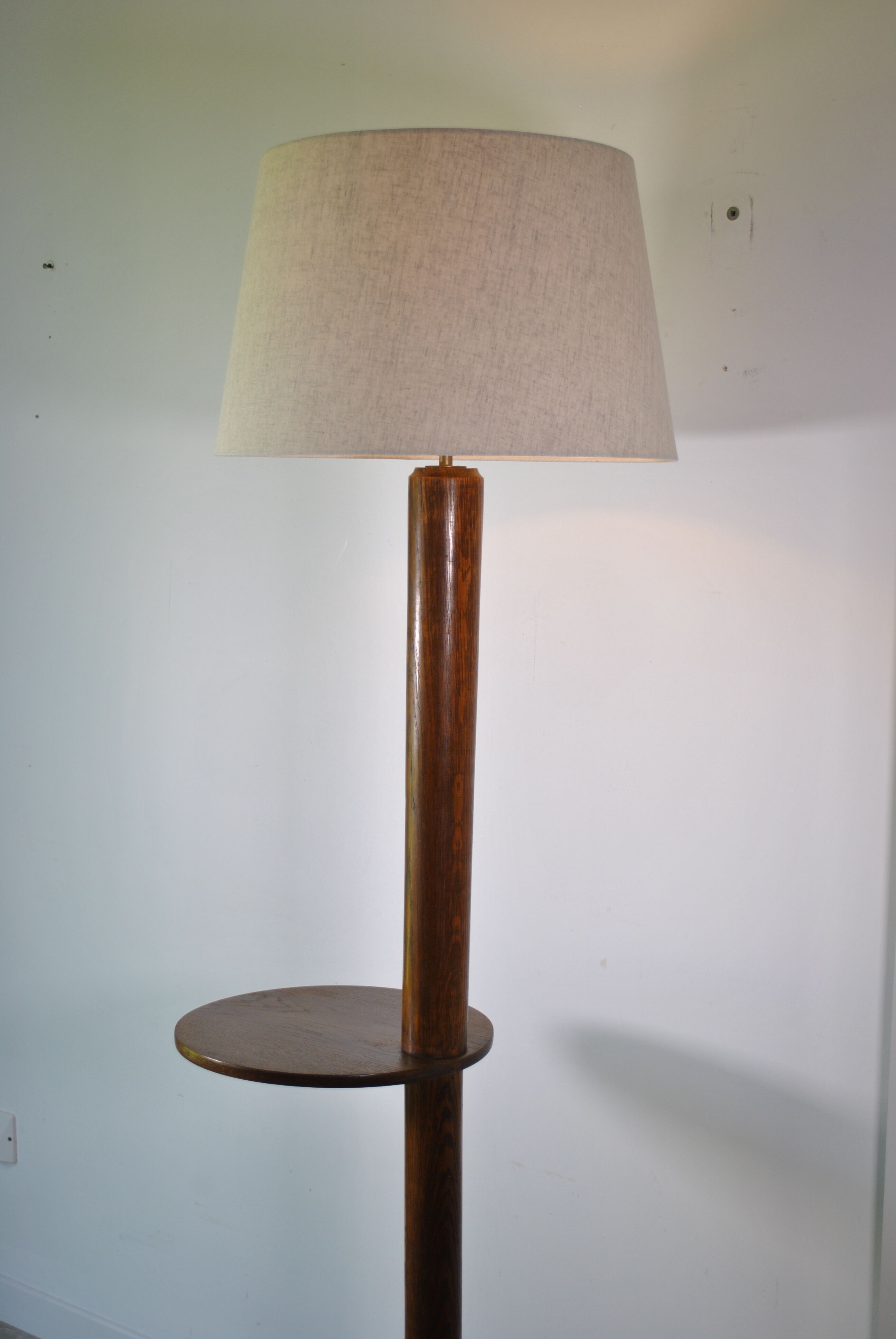 Wooden floor lamp 1960