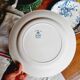 Lot de 6 assiettes plates terre de fer dépareillées