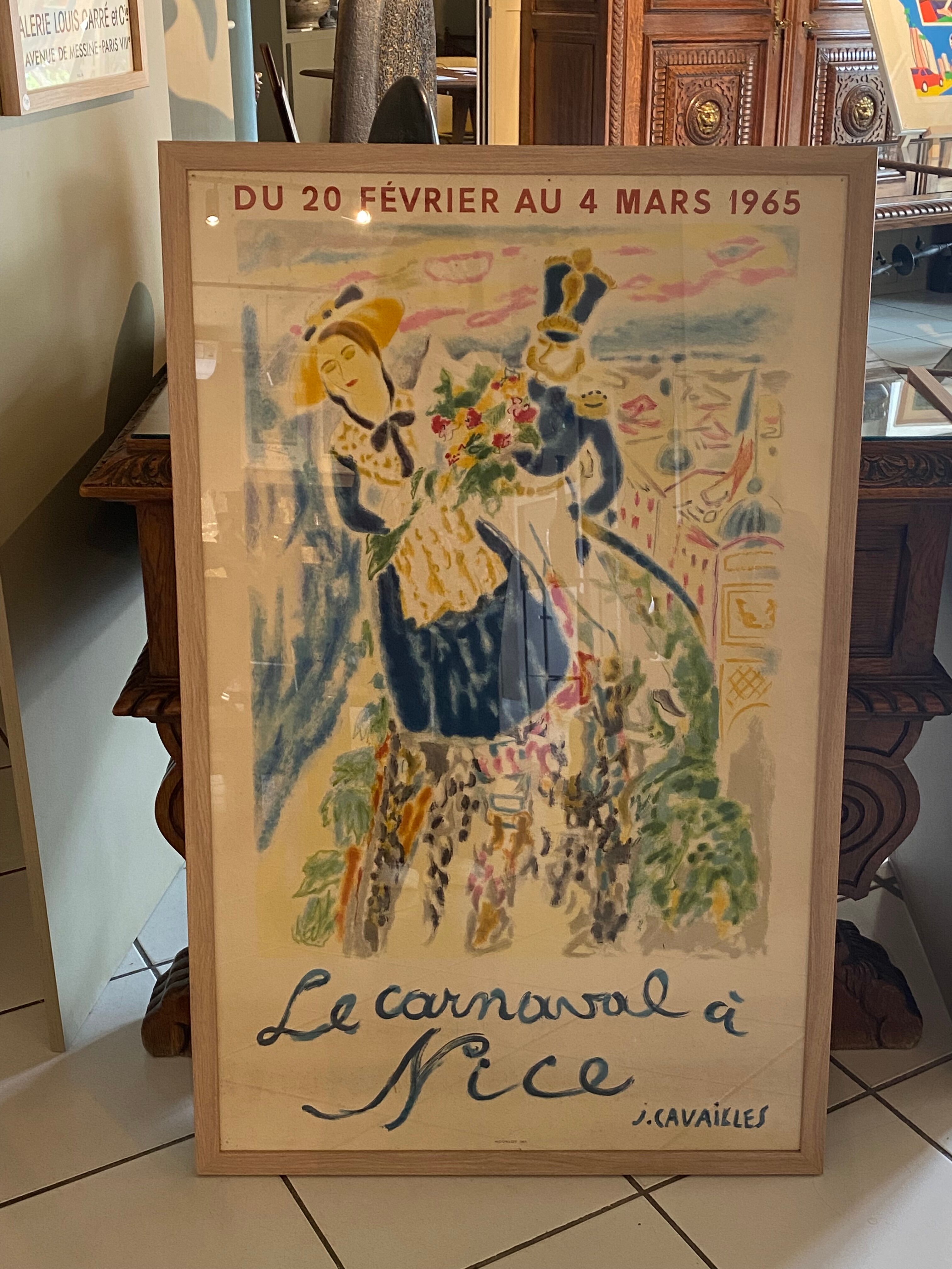 Nice Carnival poster J. Cavailles