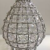 Chrome metal pendant lampshade pendant lamp