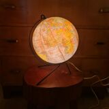 Vintage globe Girard Barrère 1970