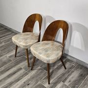Paire de chaises de salle à manger par Antonin Suman, années 1960