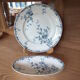 Serving plate and ravier Lunéville