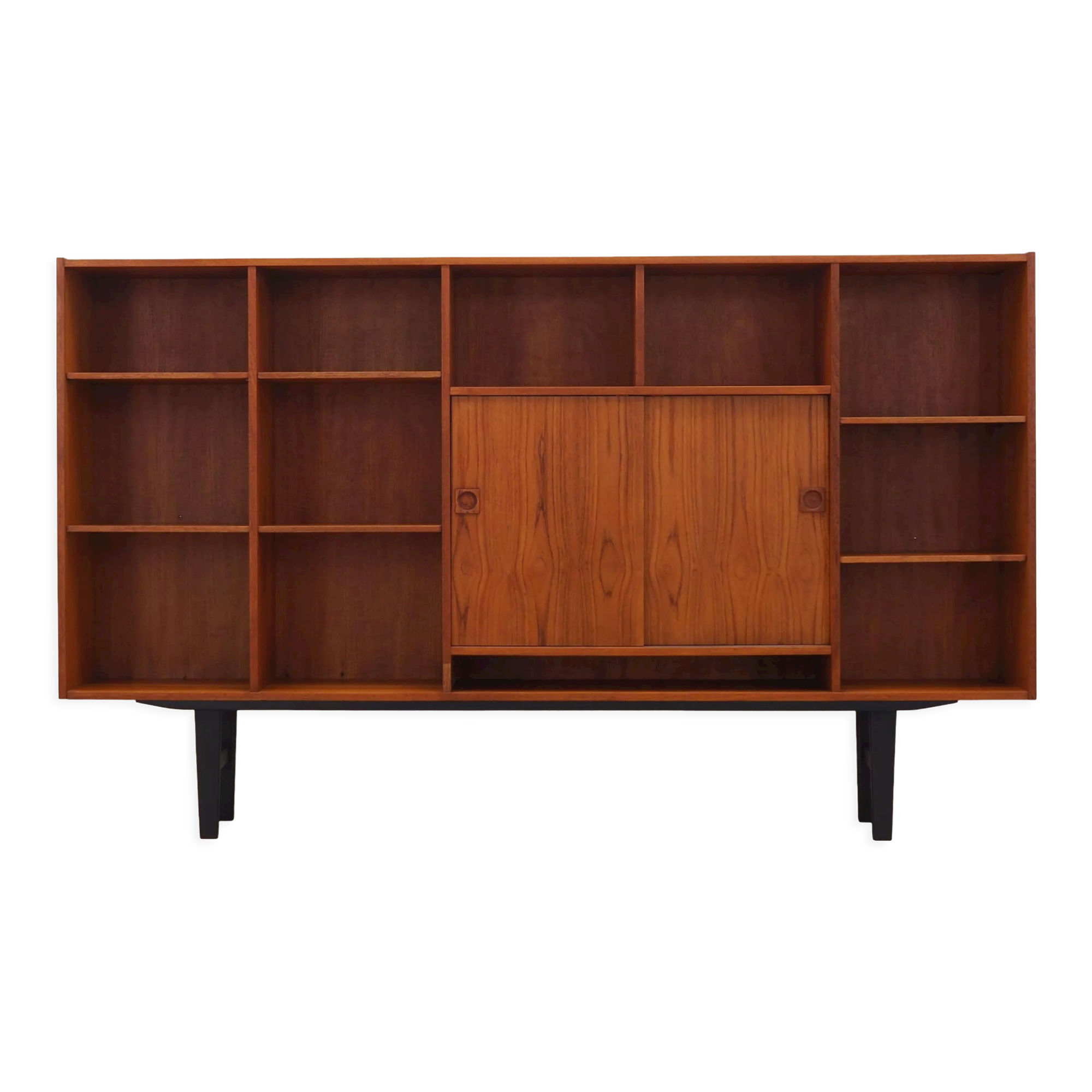 Teak bookcase, Danish design, 1970s, production: Farsø Møbelfabrik