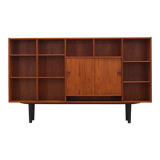 Teak bookcase, Danish design, 1970s, production: Farsø Møbelfabrik