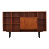 Teak bookshelf, Danish design, 1970s, produced by Farsø Møbelfabrik.