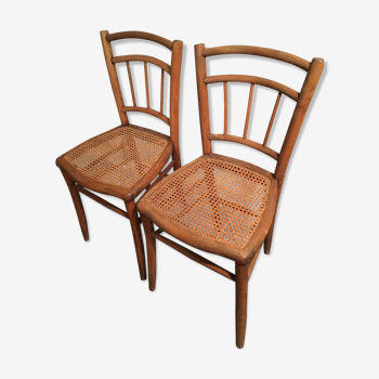 2 bistro chairs