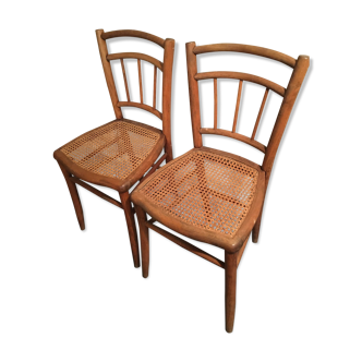 2 bistro chairs
