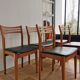 Set 5 vintage Scandinavian chairs