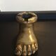 Vintage ashtray bronze foot 70s
