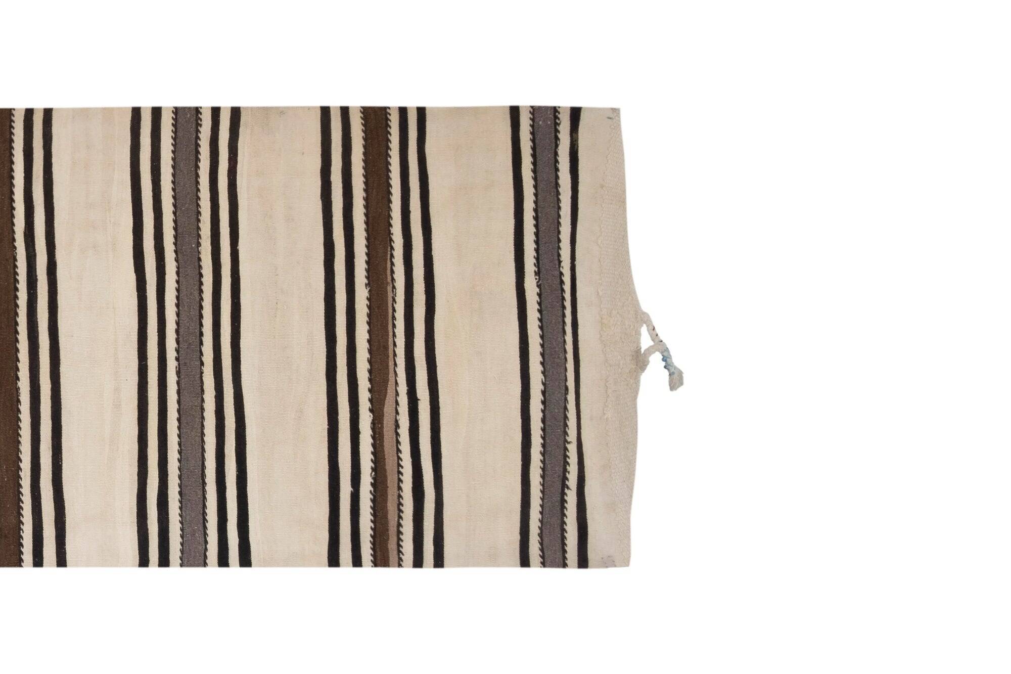 Vintage Turkish hallway rug 118x454 cm